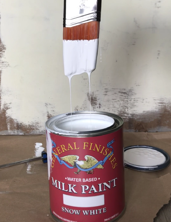 General Finishes milk paint