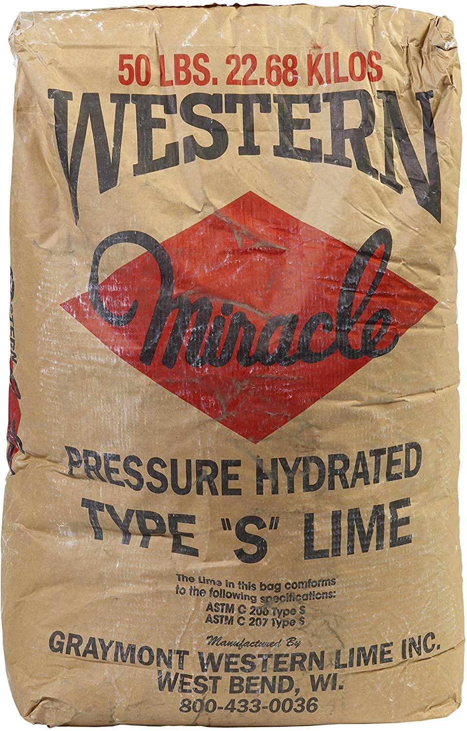 Western Miracle hydrated lime powder